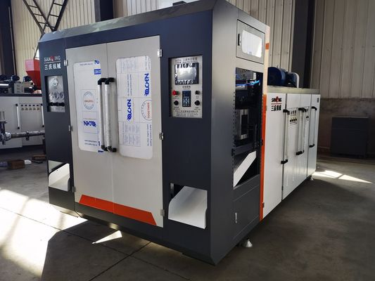 Sanqing Double Station 3000ml Maszyna do produkcji butelek Hdpe 400 PC / HR
