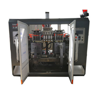 Maszyna do formowania z rozdmuchiwaniem PP Jar 600 ml Plastikowa maszyna do rozdmuchiwania pojemników 0,6 m3 / min
