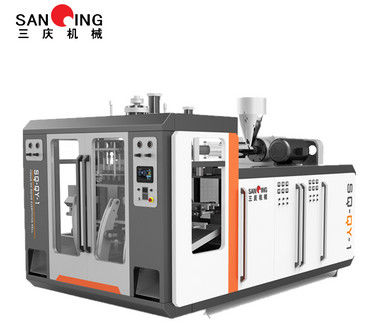 ISO9001 120kN PE 2 wnękowa maszyna do wydmuchiwania PE 70 kg / h z wieloma głowicami matrycowymi