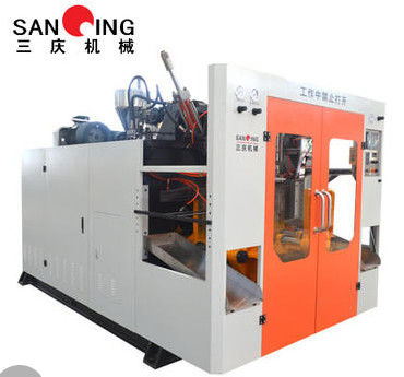 Maszyna do formowania z rozdmuchiwaniem ISO9001 HDPE 2 stacje do produkcji plastikowych wiader 3,5 * 2,1 * 2,2 m
