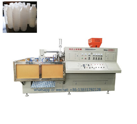 PCV 4/6/8 Formy Plastikowa maszyna do formowania z rozdmuchiwaniem butelek Automatyczna rotacyjna