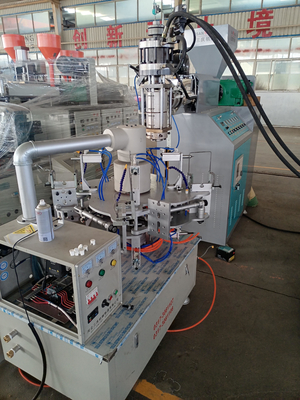 Oddzielna obrotowa maszyna do formowania z rozdmuchiwaniem o pojemności 1000 ml i 6 form