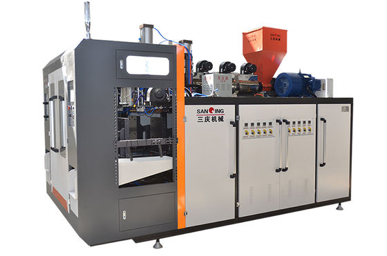 Jakość  CE Jar Blow Molding Machine 2 Die Heads Plastic Water Bottle Blowing Machine 11kw Fabryka