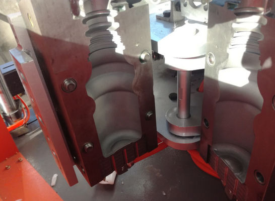 Dia 10cm plastikowa butelka 1 litrowa maszyna do rozdmuchiwania 15KW 12 form