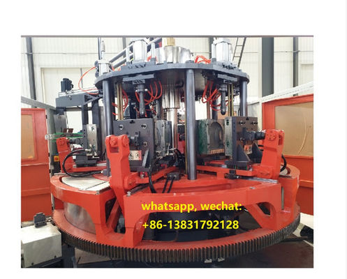 Śruba Dia 110mm 5L Obrotowa maszyna do formowania z rozdmuchem 17000 szt. / 24 godz. 380V