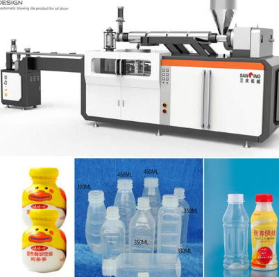 500 ml Maszyna do rozdmuchiwania butelek mleka 1200 sztuk na godzinę Sterowanie PLC