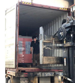 Maszyna do formowania z rozdmuchiwaniem ISO9001 HDPE 2 stacje do produkcji plastikowych wiader 3,5 * 2,1 * 2,2 m