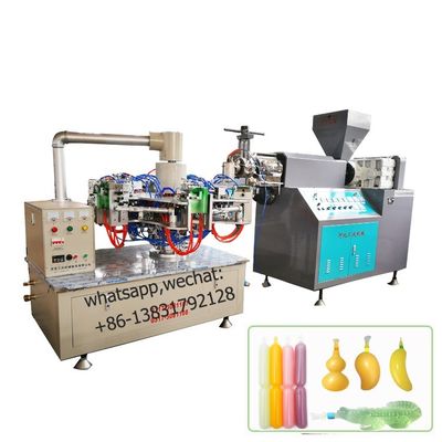 LDPE Ice Lolly Tube Automatyczna maszyna do wydmuchiwania butelek HDPE 15kw 2 stacje